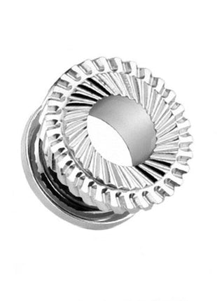 Flesh Screw Tunnel Double Saw Tooth Notch Ring 