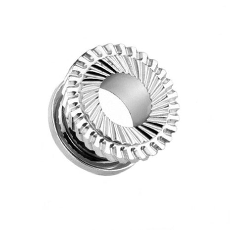 Flesh Screw Tunnel Double Saw Tooth Notch Ring 