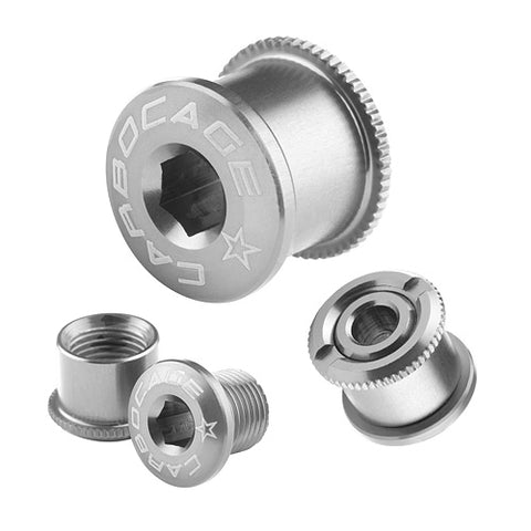 Flesh Schraub Ohr Tunnel Aluminium Kettenblattschraube