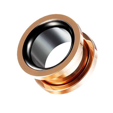 PTS168 | Rosegold - Schwarz | 12mm