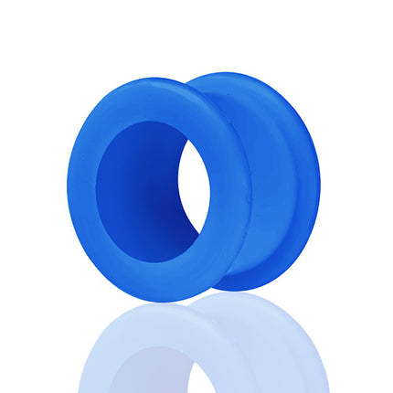 Silikon Flesh Tunnel - Blau