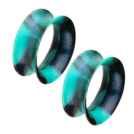 PXDH | Paar - Türkis - Schwarz | 8mm