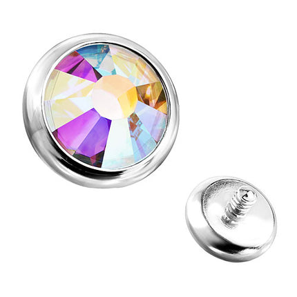 QBSY08  / 4mm - Rainbow