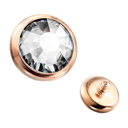 QBSY08  / 3mm - Rosegold