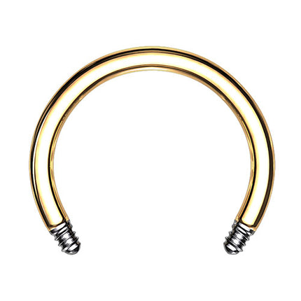 QXSAH | Gold - 1,2mm x 10mm