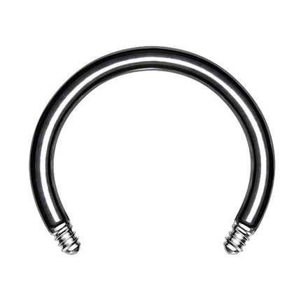QXSAH | Schwarz - 1,2mm x 10mm