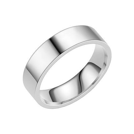 R-E004-6mm  |   Silber - Größe 11