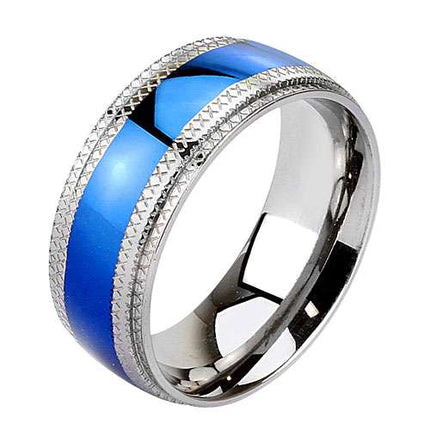 R-H0942 - Blau / Größe 6 / Breite: 6mm