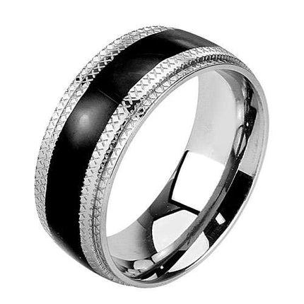 R-H0943 - Schwarz / Größe 13 / Breite: 8mm