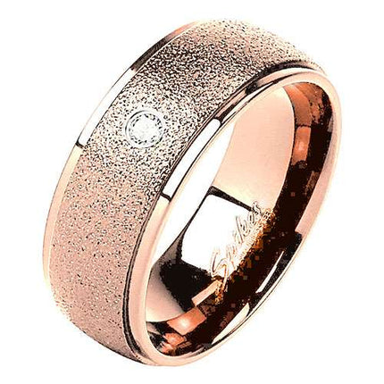 R-M3166 - Größe 5 | Rosegold | Breit: 6mm