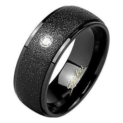 R-M3166 - Größe 7 | Schwarz | Breit: 6mm