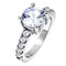 Damen Verlobungsring Ehering Designer Ring mit Kristallen