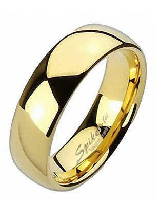 Tungsten Ring Wedding Ring Engagement Ring Gold Plated 