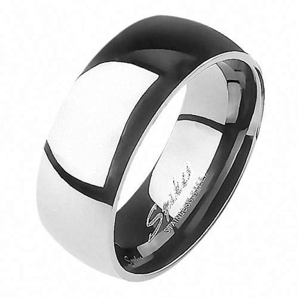 R001 / Silber - Größe 9 / Breit: 8mm