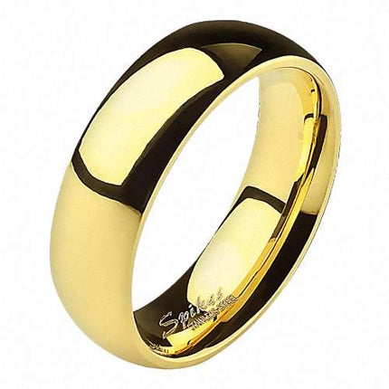 R002 / Gold - Größe 8 / Breit: 5mm