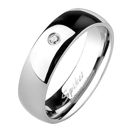 R011 ( Silber ) - 4mm /  Größe 7