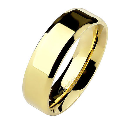 R08 / Gold- Größe 9 / Breit: 6mm