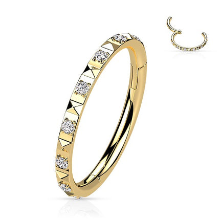 RH033 - Gold | 1,2mm x 10mm