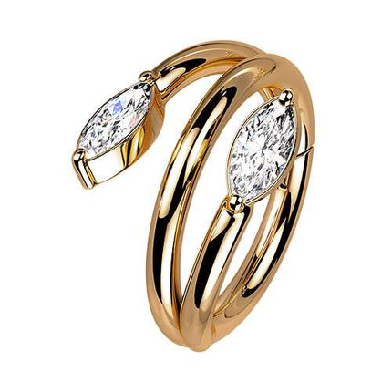 RH046 - Rosegold | 1,2mm x 8mm