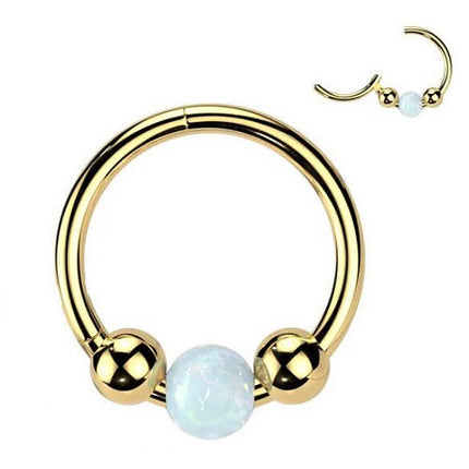 RH135 - Gold - Weiß | 1,0mm x 10mm