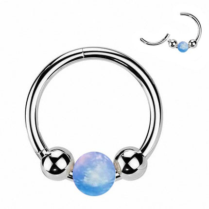 RH135 - Silber - Blau | 1,0mm x 8mm