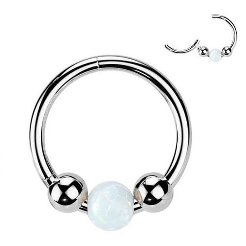 RH135 - Silber - Weiß | 1,0mm x 10mm