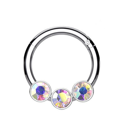 RH77 - Silber - Rainbow | 1,2mm x 8mm