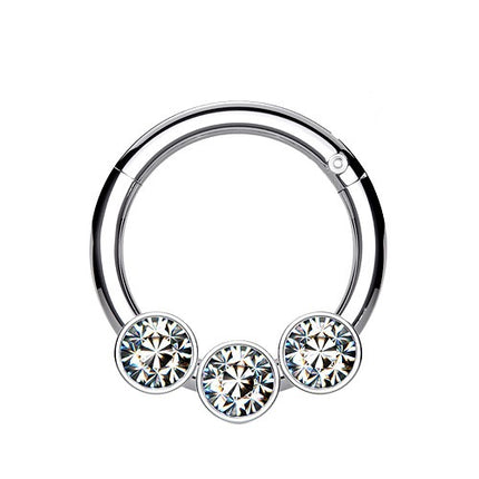 RH77 - Silber - Clear | 1,2mm x 8mm