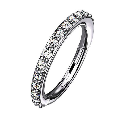 RH81 - Silber - Clear  | 1,6mm x 8mm