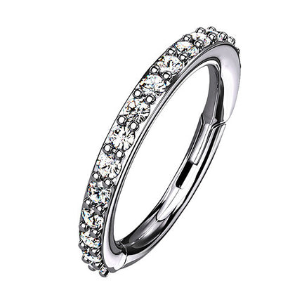 RH81 - Silber - Clear  | 1,6mm x 8mm