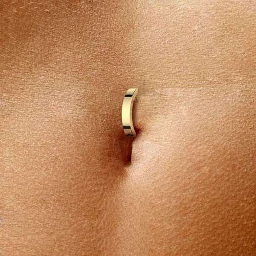 Titan Bauchnabelpiercing Stecker Clicker Scharnier Implantatqualität Bauchnabel Ring