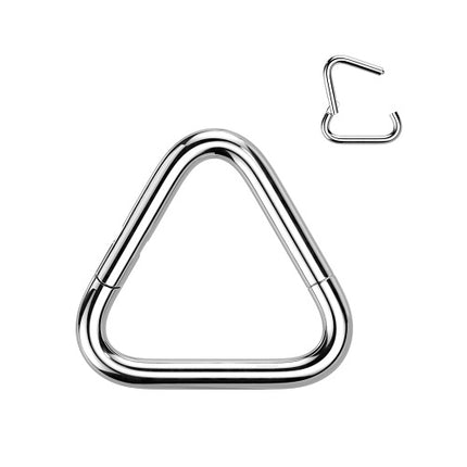 RHT33 (Dreieck)  - TITAN Silber  / 1,0mm x 10mm