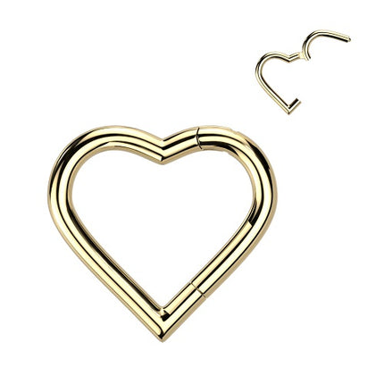 RHT35 (Herz)   - TITAN Gold / 1,0mm x 10mm