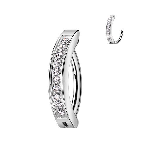 RHTN02 - Silber | Clear - 1,6mm x 12mm
