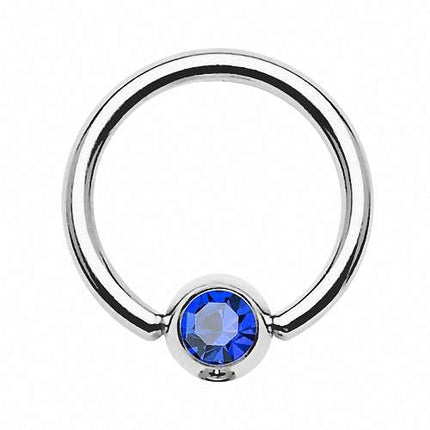 RS03 / Silber - Blau / 1,2mm x 10mm x 4mm