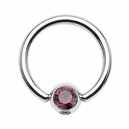 RS03 / Silber - Lila / 0,8mm x 8mm x 3mm