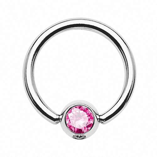 RS03 / Silber - Pink / 0,8mm x 8mm x 3mm
