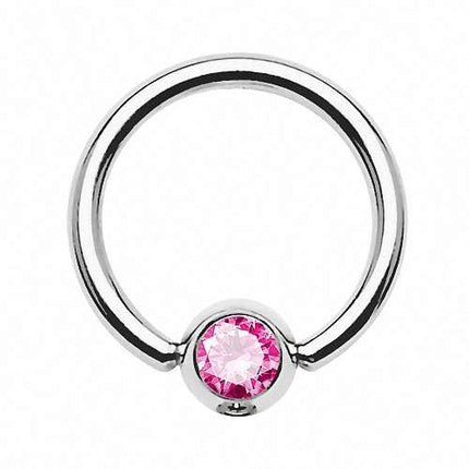 RS03 / Silber - Pink / 1,2mm x 8mm x 3mm