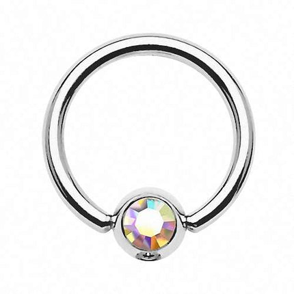 RS03 / Silber - Rainbow / 0,8mm x 8mm x 3mm