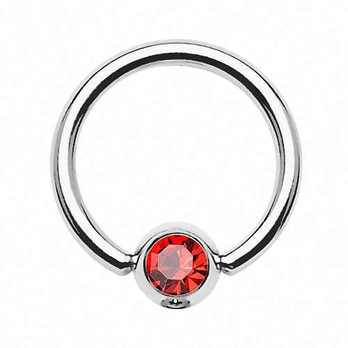 RS03 / Silber - Rot / 0,8mm x 8mm x 3mm