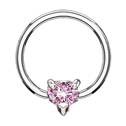 RS09 - Silber - Rosa | 1,2mm x 10mm x 3mm