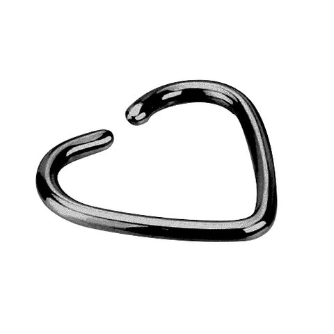 Tragus Ohr Knorpel Fake Piercing Herz Clip