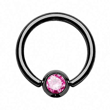 RT03 / Schwarz - Pink / 1,2mm x 10mm x 4mm