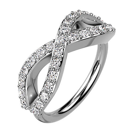 RX022 - (Unendlich) | Silber - 1,2mm x 8mm