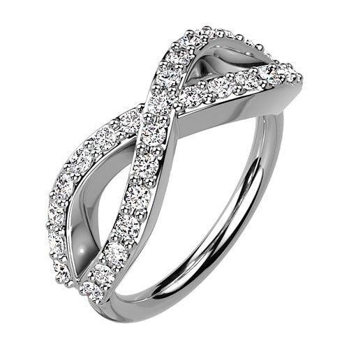 RX022 - (Unendlich) | Silber - 1,2mm x 8mm