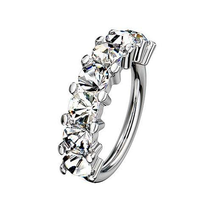 RXS01 | Silber - Clear | 0,8mm x 8mm