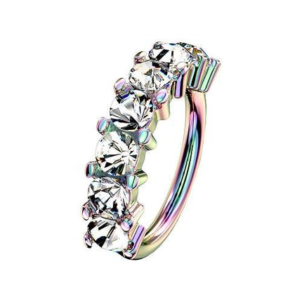 RXS01 | Rainbow - Clear | 1,2mm x 8mm