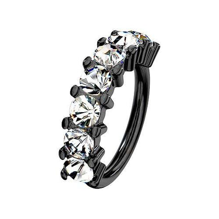 RXS01 | Schwarz - Clear  | 1,2mm x 8mm