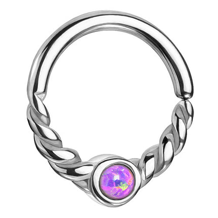 RXS07 | Silber - Lila | 1,2mm x 8mm