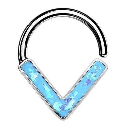 RXS08 | Silber - Aqua | 1,2mm x 8mm